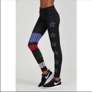 Noli Rebel Leggings Stars and Stripes Camo.